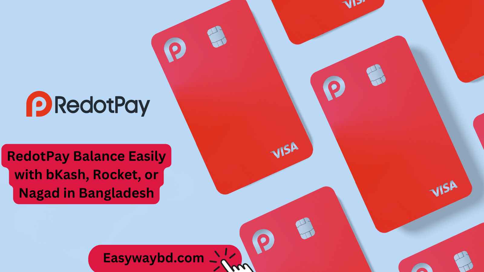 Sell RedotPay Balance Easily with bKash, Rocket, or Nagad in Bangladesh